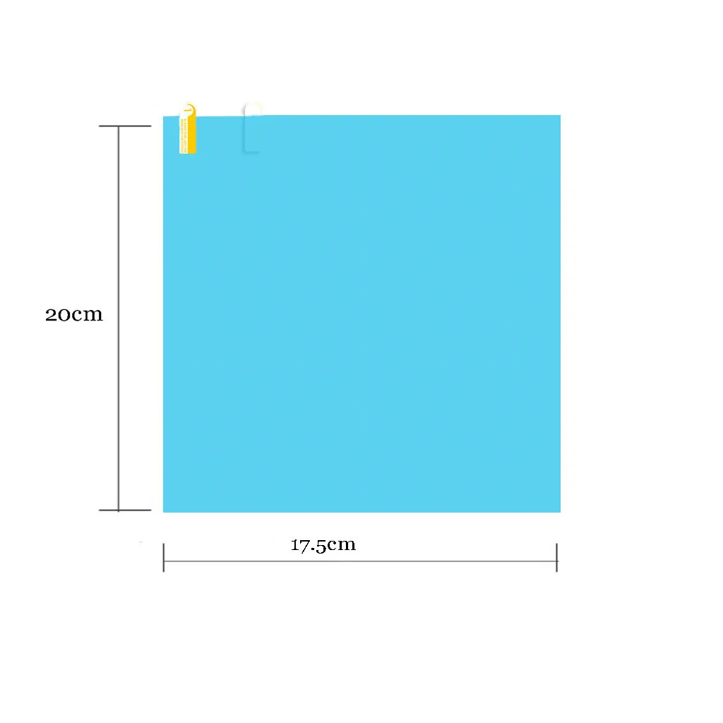 4 шт. зеркало заднего вида, дождевая пленка, защитная пленка, противотуманная фара, окно, водонепроницаемая прозрачная оконная пленка, автомобильная наклейка