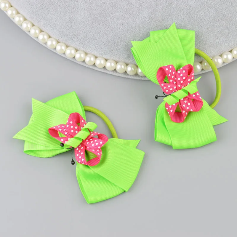 

1 Piece New Carton Princess BB Hairpins Kids Elastic Hair Bands Baby Headdress Children Hair Ropes Girls Hair Accessories