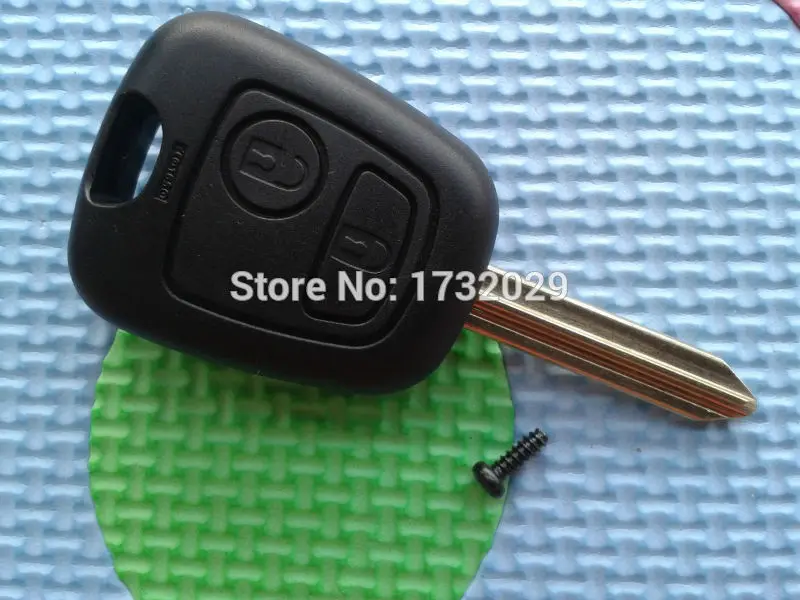 ZABEUDEIR 1 шт. замена ключа автомобиля чехол для Citroen Xsara Picasso 2 кнопки дистанционного брелока оболочки пустой лезвие без логотипа