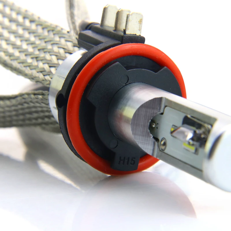 Online H7 canbus Auto Car H15 Led H4 H7 faro delantero para coche D2S H11 H8 6000K haz blanco 9004 9007 H3 Epistar Chip lámpara 12V luces antiniebla