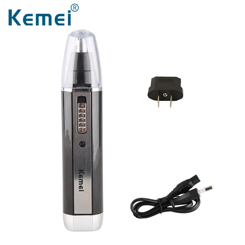 Kemei KM-6630 4 в 1 Профессиональная Мода Электрический перезаряжаемый триммер для носа и ушей Триммер для волос для лица Триммер для волос