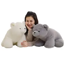 Fancytrader мягких животного полярный медведь плюшевые куклы большого фаршированные мультфильм игрушки медведи Подушки Детские подарок для
