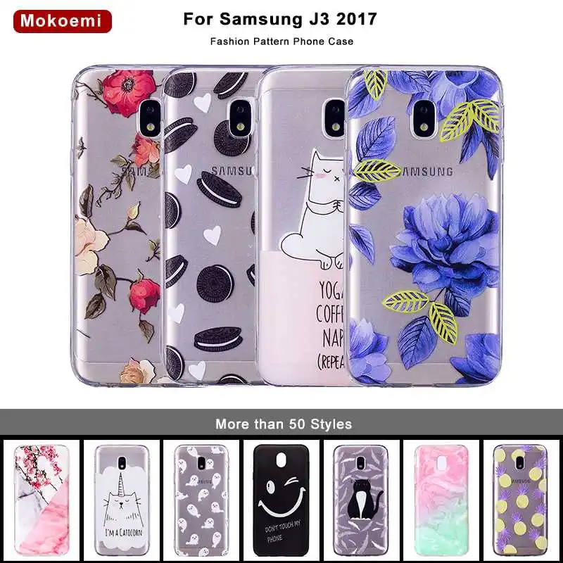 

Mokoemi Fashion Cute Luxury Soft 5.0"For Samsung Galaxy J3 2017 Case For Samsung Galaxy J3 2017 J330 Phone Case Cover
