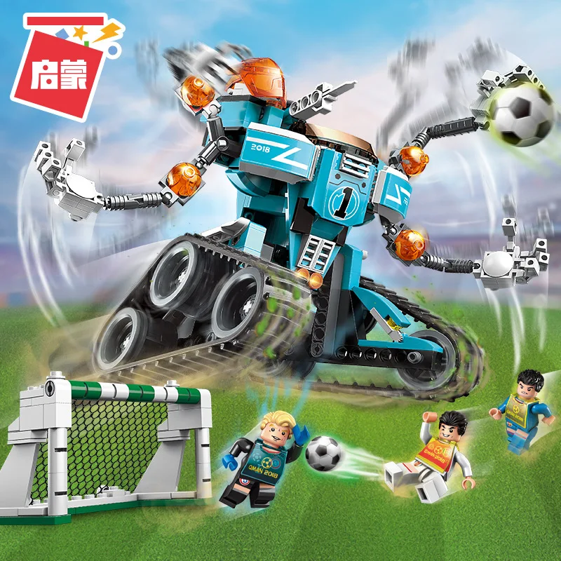 Enlighten Building Block Super Soccer World Cup Strongest Goalie