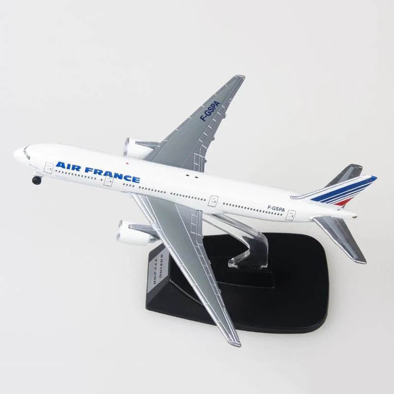 Франция Airlines1/400 весы 13 см Boeing B777 модель воздушного самолета игрушечные самолеты литой под давлением пластиковый сплав дети самолет подарок
