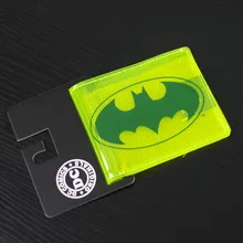 Comics DC Марвел прозрачный ПВХ бумажник для Для мужчин Лидер продаж Бэтмен Животных Печать мультфильм аниме мешок денег Повседневное кошелек Женские Кошельки
