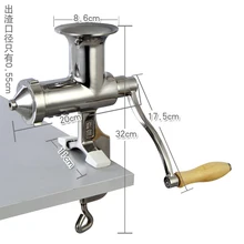 Соковыжималки травы пшеницы соковыжималка с высокий выход сока соковыжималка 304# Полный Нержавеющая сталь ручной инструмент