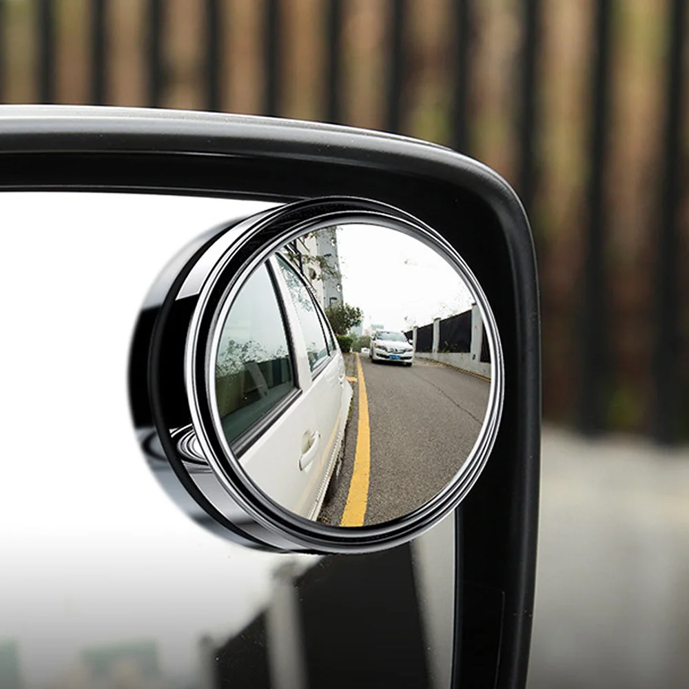 

Car Reversing Auxiliary Mirror Car Rearview Mirror Car Blind Spot Mirror Adjustable Wide-angle Lens