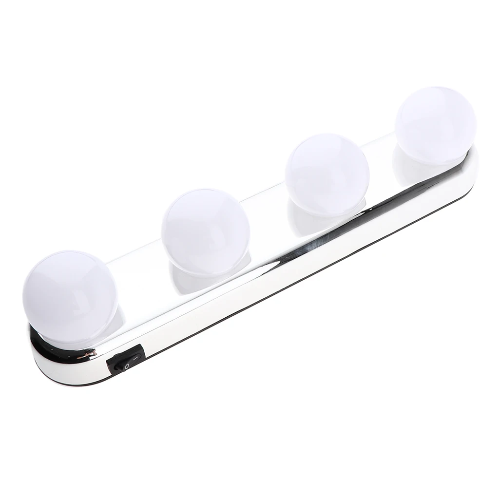 

Vanity LED Mirror Light Kit with 4 LED Bulbs,Wall Vanity Light for Makeup Mirror for Makeup Vanity Table