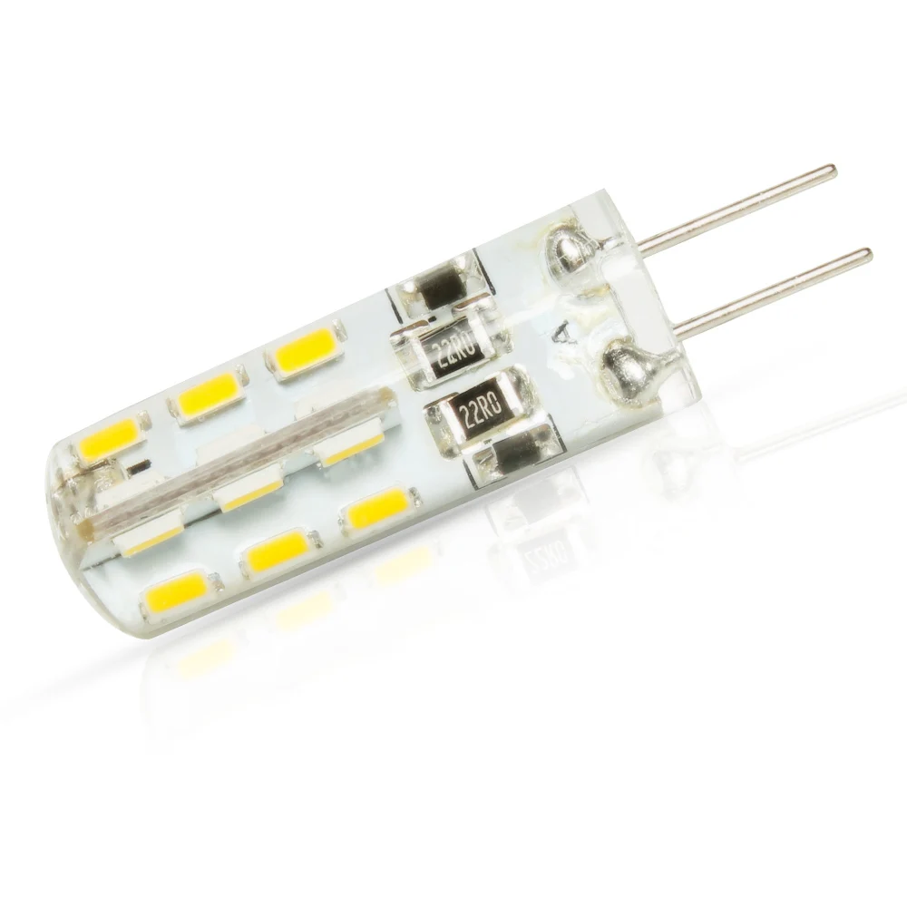 10 шт./лот G4 DC12V 3 Вт Светодиодная лампа 24 светодиода SMD 3014 Светодиодная кукурузная лампа для хрустальной лампы светодиодные прожекторы лампы ... 10 шт./лот G4 DC12V 3 Вт Светодиодная лампа 24 светодиода SMD 3014 Светодиодная кукурузная лампа для хрустальной лампы светодиодные прожекторы лампы ...