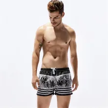 Для Мужчин's Шорты для женщин, Для мужчин летние свободные печати пляжные короткие штаны, Мужская Мода Пляжные шорты для будущих мам, полиэстер