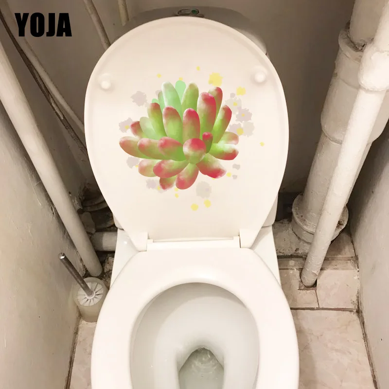 

YOJA 20,6*20 см, зеленое растение, милая телесная фотография, домашняя комната, Настенный декор, наклейка