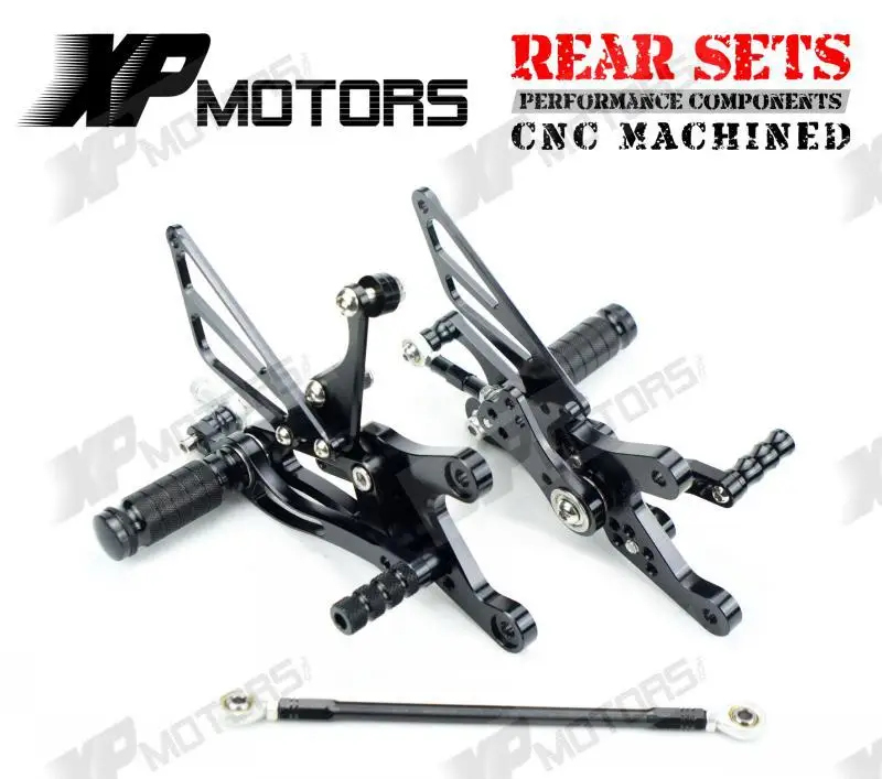 

NICECNC CNC Adjustable Rearset Foot pegs Footrest Footpeg For Yamaha YZFR1 YZF-R1 LE 2004 2005 2006 YZF R1