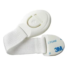 10 шт./партия Безопасность детей малышей замки удлинить ящик двери ремень для шкафа замки безопасности пластиковые детские защитные замки для защиты-5