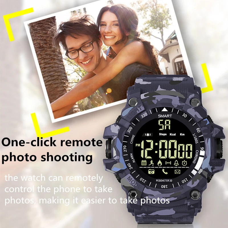 Smart Watch EX16S relogio invicta IP68 Waterproof men Smart Electronics Call Message Reminder Alarm clock For iPhone XS CASIO