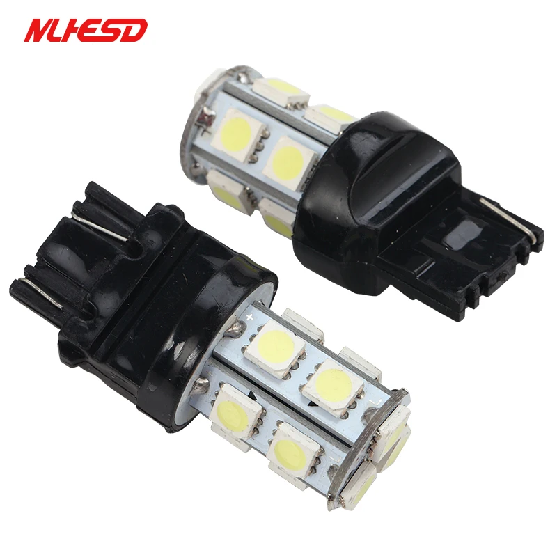 100 шт. оптовая продажа W21/5 Вт T20 T25 13SMD Автомобильный светодиодный тормозной