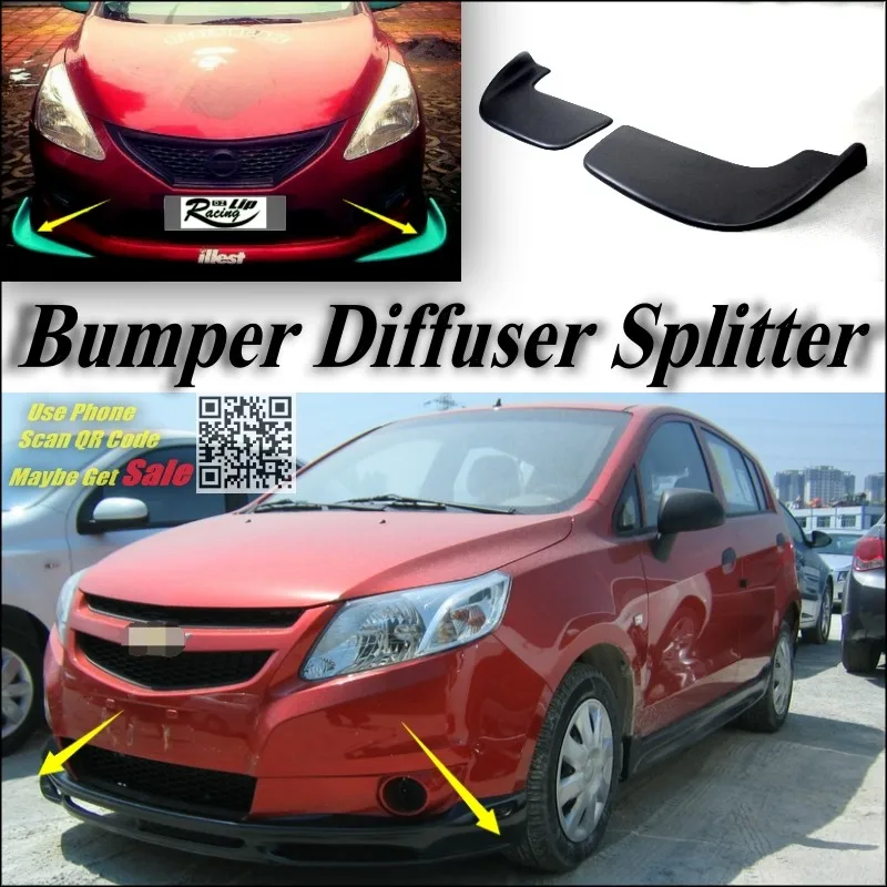 Chevrolet Sail Front Deflector Flap Fin Chin Spoiler Deflector