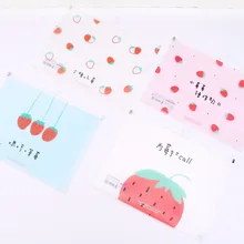 1 шт. 55806 зеленой площади канцелярские товары оптом TR-BF11595 клубника Боковая Сумка A4 бортовой ресивер