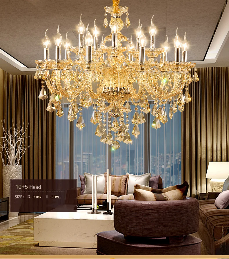 

Fashion Chandeliers Candle Crystal Light Pendant Lamp Lighting for Living Room Modem Lights Indoors Lamps Free shipping