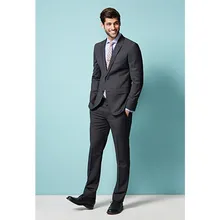 tuxedo slim fit groom suit charcoal gray custom made suits formal wear wedding formal dress 2017