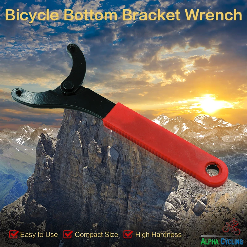 

Bike Bottom Chain Wheel Crank Bracket Freewheel Wrench Repair Convenient Remover Tools