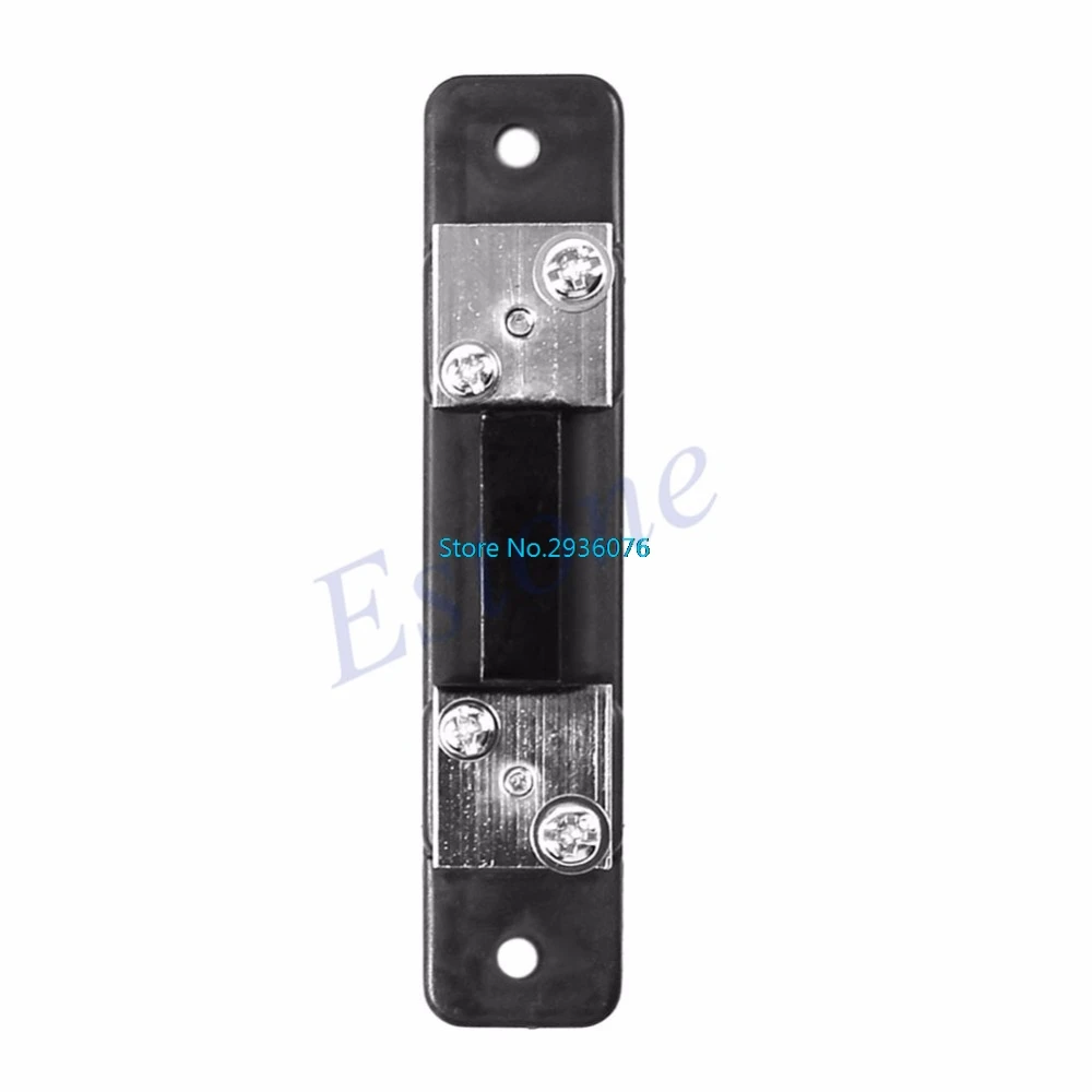 

2019 NEW Current Shunt Resistor Panel For Digital Amp Meter Analog Meter 50A 75mV DC MAR18_15