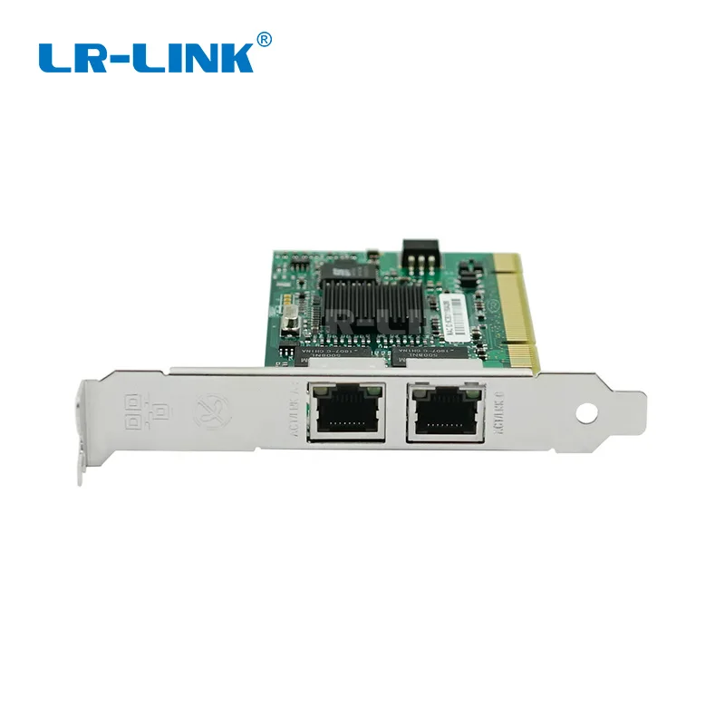 LR-LINK 7212MT PCI двойной RJ45 Порты и разъёмы Gigabit Ethernet Lan сетевая карта 10/100/1000 Мбит/с для Intel 82546 8492MT Совместимость