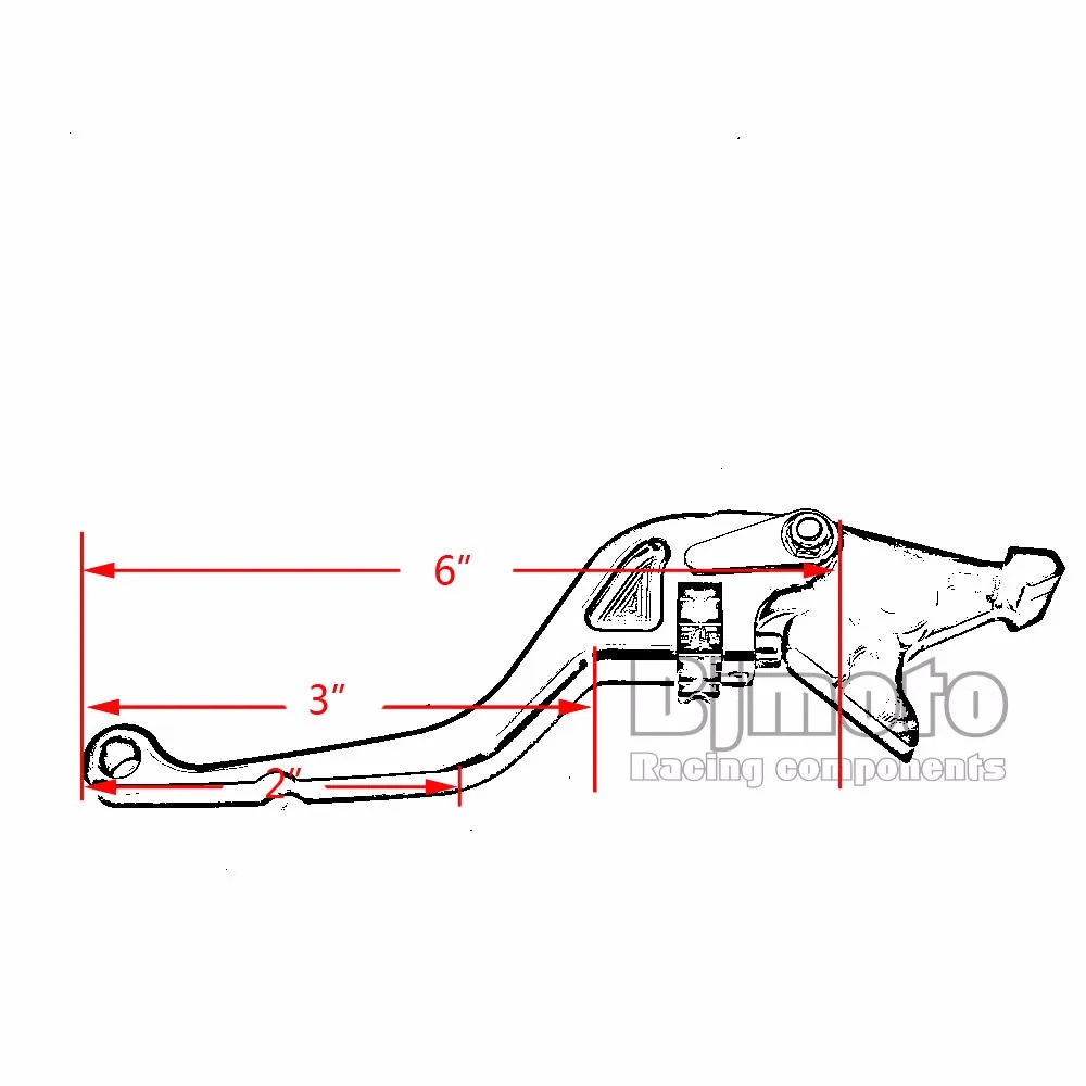 BJMOTO мотоцикл ЧПУ Регулируемые тормозные рычаги сцепления для Yamaha MT07 MT09 SR FZ9- FZ1 FAZER FZ6 FAZER XJ6 DIVERSION
