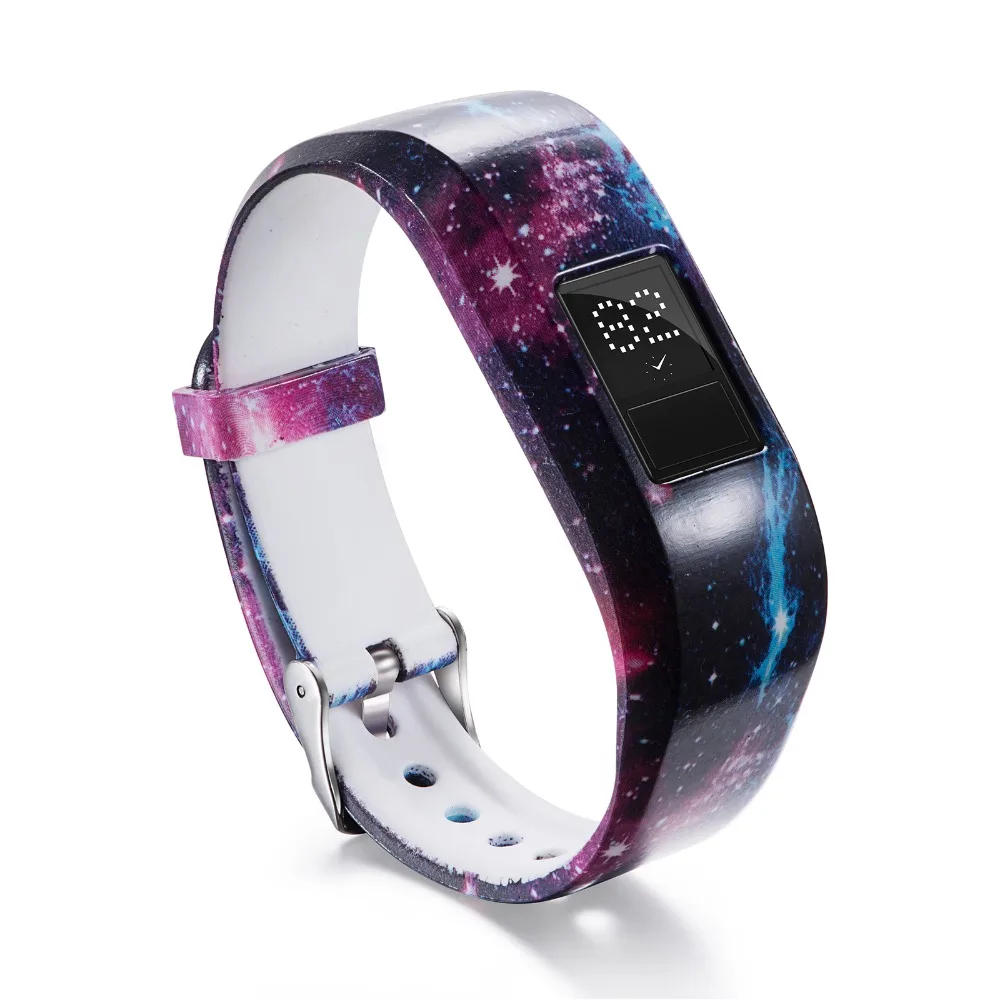 Силиконовые часы ремешок для Garmin VivofitJR/JR2 спортивный силиконовый браслет для Garmin Vivofit 3 Ремешок Браслет замена полосы