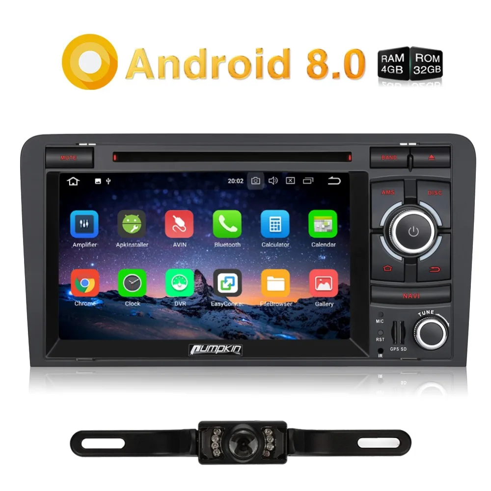 2 Din 7 &quotAndroid 8 0 автомобильный мультимедийный DVD плеер авторадио GPS навигация 4 ГБ RAM