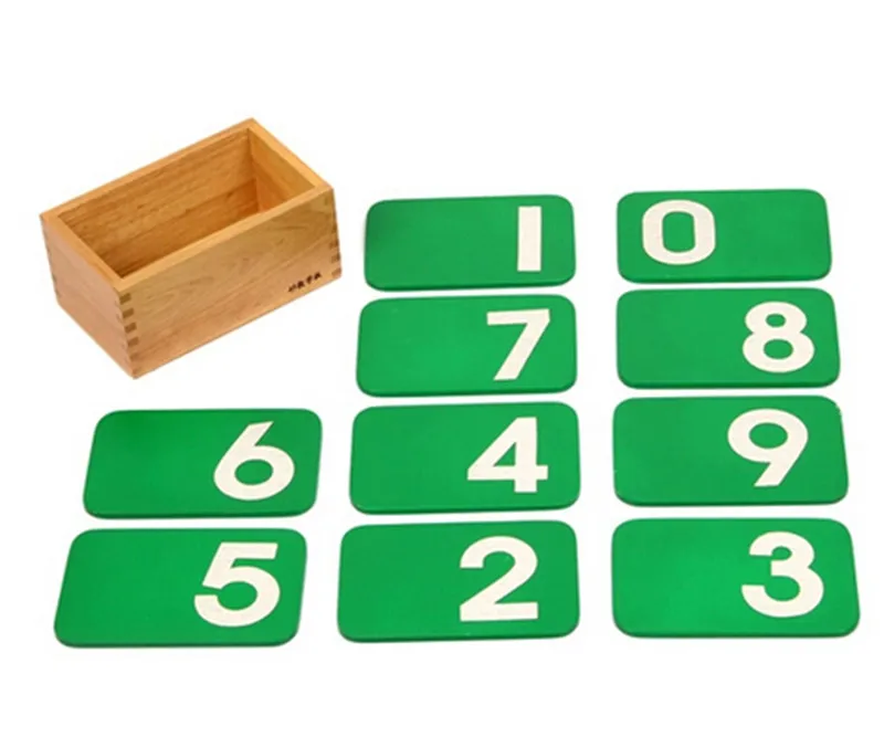 Buy New Baby Toy Montessori Math Sandpaper Number with