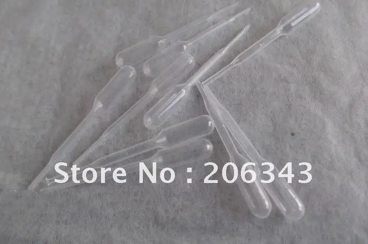 

0.2mlPasteur pipettes Transfer dropper Plastic dropping tube Disposable pipette filler 100pcs/pack