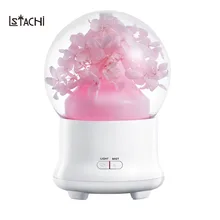 Электрический Ароматерапия ультразвуковая увлажнитель эфирного масла Арома диффузор светодиодный тумана Fogger мини Портативный Автомобильный увлажнитель воздуха