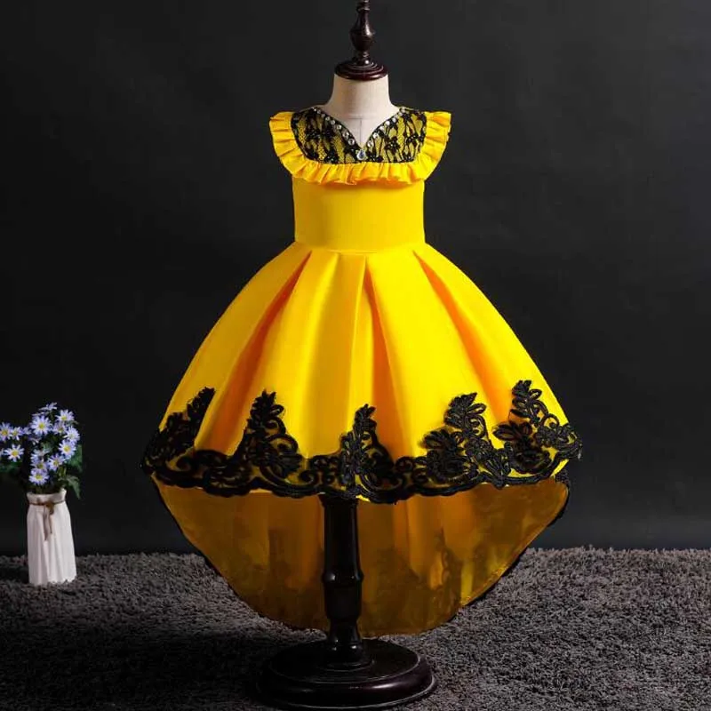 

Girls Dress Elegant Princess Party Dress Kids Dresses For Girls Costume Children Wedding Dress 3 7 8 9 10 Year vestido infantil