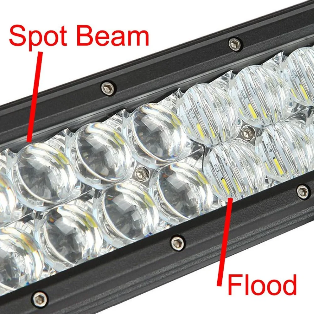 5D Straight/Curved RGB LED Light Bar 13.5 22 32 42