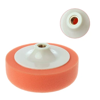 

1 Pc 6 Inch 15cm Auto Car Polishing Buffing Polishing Pad Sponge Wheel Waxing Orange