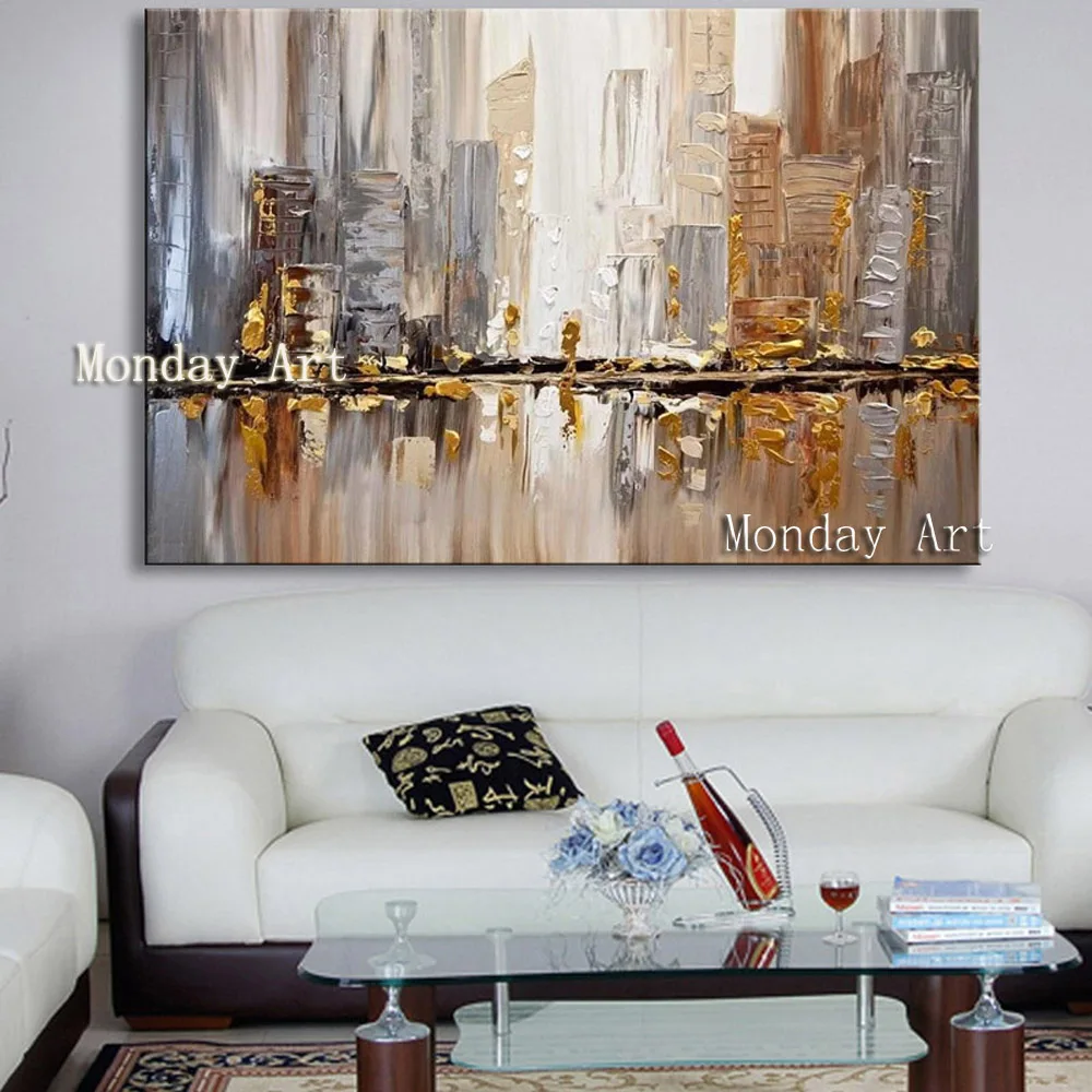 handmade-oil-painting-on-canvas-modern-100-Best-Art-Abstract-oil-painting-original-directly-from-artis (7)