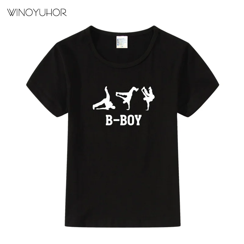Футболки B boy для детей летняя футболка с коротким рукавом маленьких мальчиков