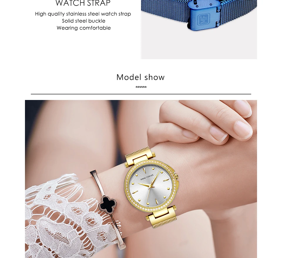 Мини фокус женские часы водонепроницаемые женские часы брендовые Роскошные модные повседневные женские кварцевые наручные часы женские часы