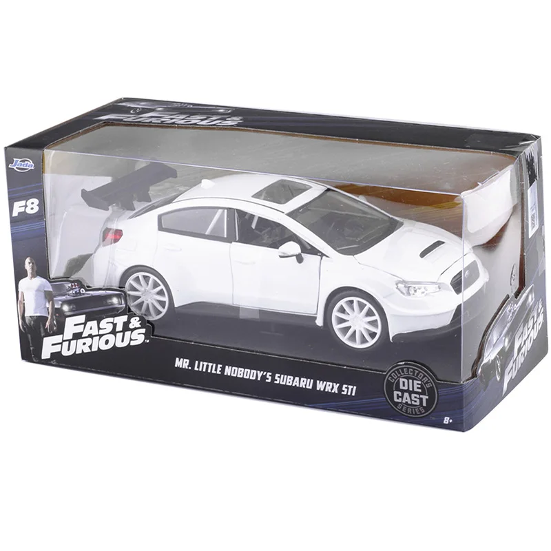 

1:24 Die Cast Models Cars automobiles Alloy Vehicle gld3 Coche Toys for Children 1/24 SUBARU WRX Sports Car