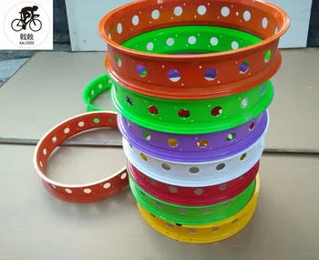 

Kalosse 36 Holes DIY colors wheel rims Adluts Fat bike wheels 80mm width 20*4.0 tires ,