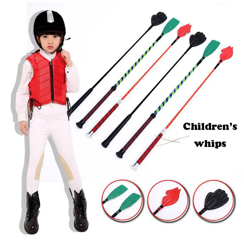 60 cm Children's Whip Children Equestrian Supplies Obstacle Short Whip Training Popular Design Horse Riding Equipment 60 cm Children's Whip Children Equestrian Supplies Obstacle Short Whip Training Popular Design Horse Riding Equipment