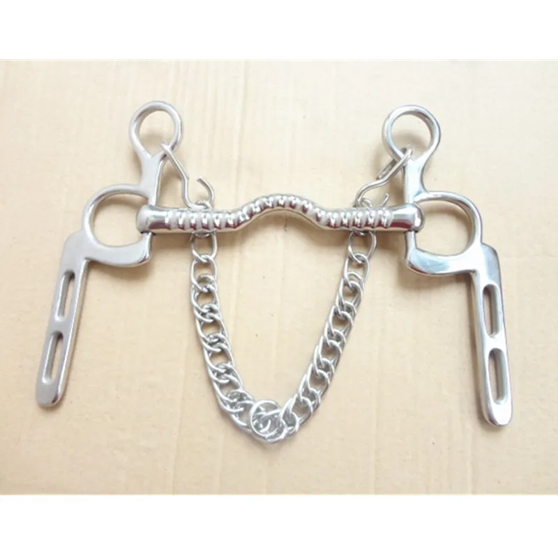 

Equestrain Products Never Rusted Gag Bit Stainless Steel Horse Bit