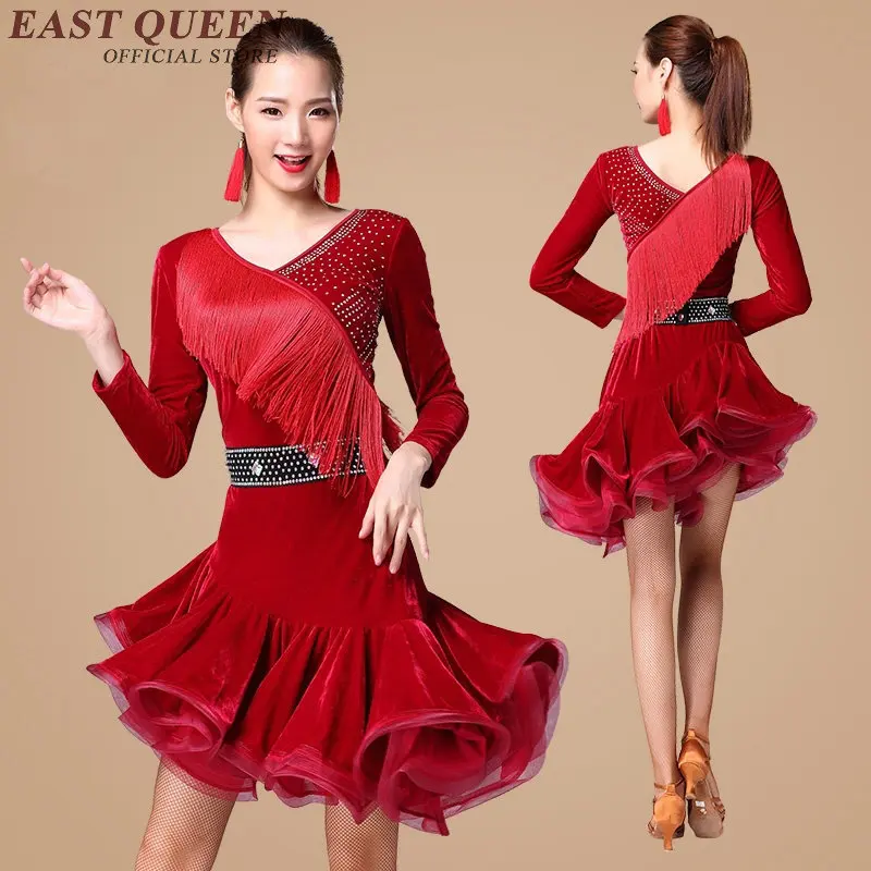 Buy Latin dance dress women samba dance costumes