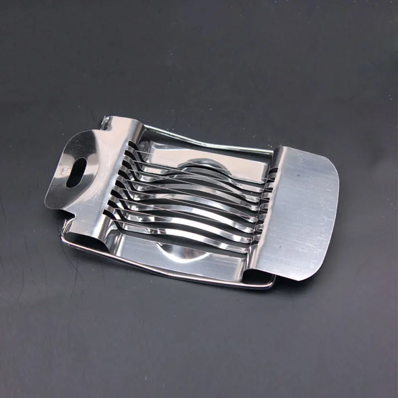 

Stainless Steel Boiled Egg Slicer Section Cutter Mushroom Tomato Cutter For Cooking Tool -Drop