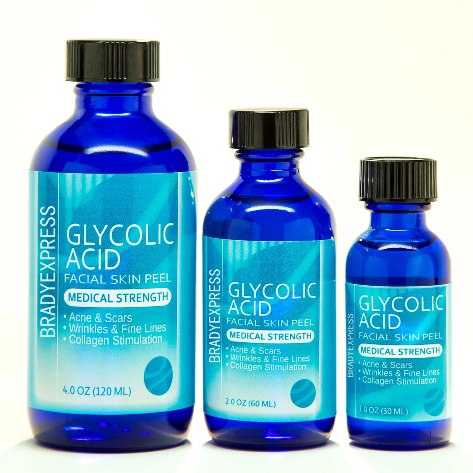 

Large 2oz Size 50% GLYCOLIC ACID Chemical Peel Kit Medical Grade 100% Pure! FREE SHIPPING