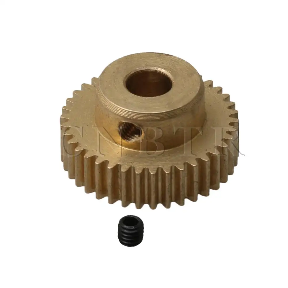 

CNBTR 20x10mm 0.5 Modulus 38T Motor Pinion Gear 5mm Bore for Small Machinery