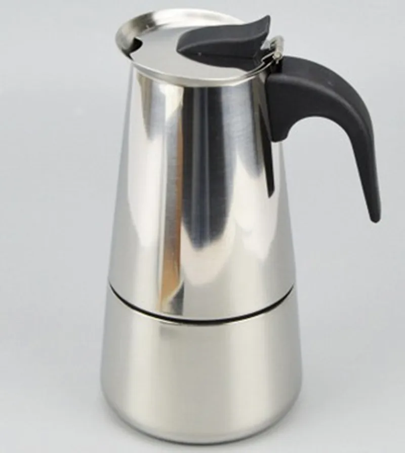 Stainless Steel Mocha Coffee Maker Latte Percolator Coffee Pot Espresso