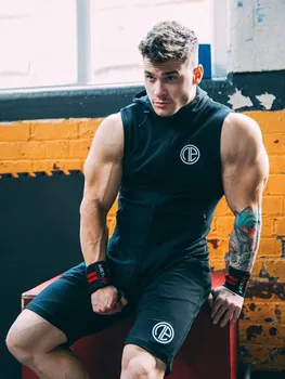 

2018 Gyms Sporting Suit Mens Hoodie Zipper Pants Suits Tracksuit Two Piece Set Men Clothing Sets Shorts pants+hoodie`Suit