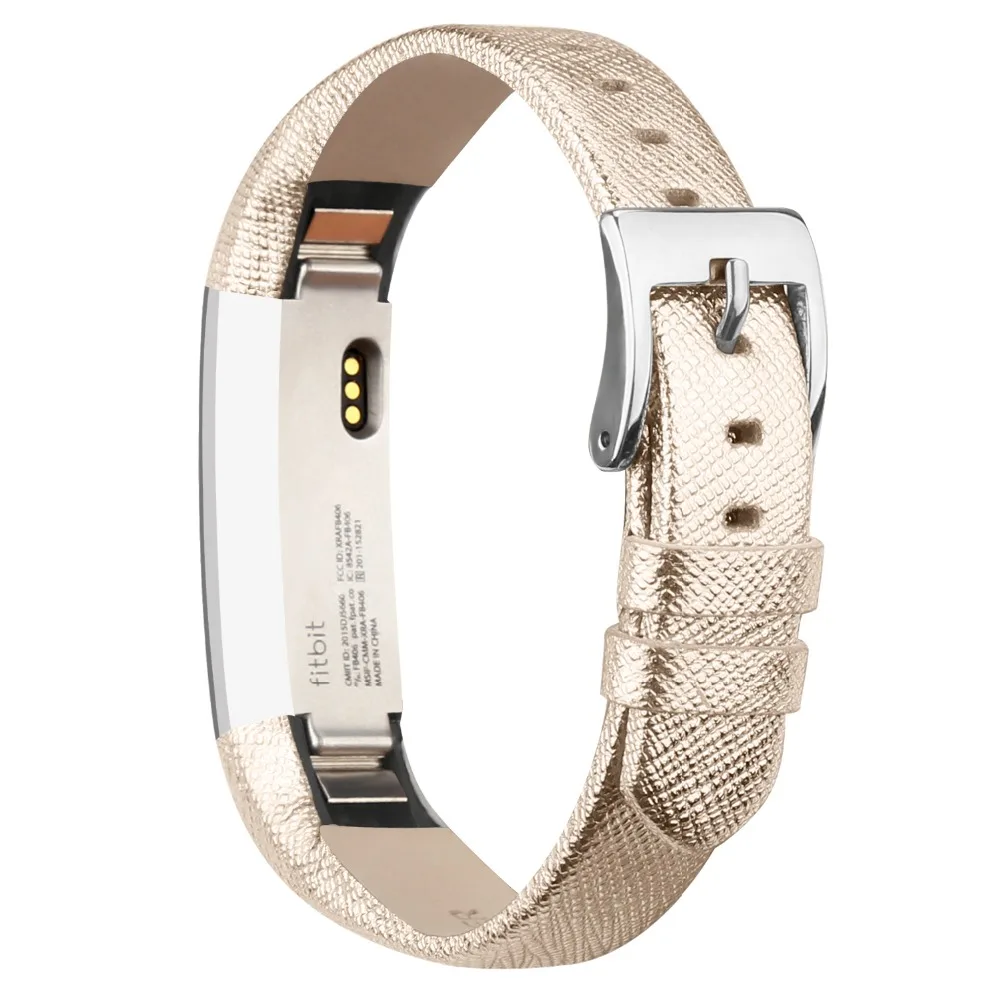 10 цветов ремешок из натуральной кожи для Fitbit Alta /Alta HR часов высокого качества